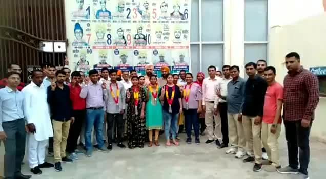 #पदमपुर- राजस्थान बोर्ड द्वारा जारी विज्ञान वर्ग के परिणाम में पदमपुर की बेटी ने 96.40% अंक लेकर किया नाम रोशन.