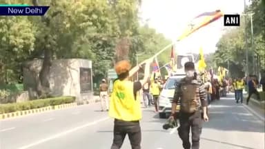 दिल्ली: तिब्बती कार्यकर्ताओं ने चीन के विरोध में किया खान मार्केट से यूएन ऑफ़िस तक मार्च #60thtibetanuprisingday #dalailama #freetibet