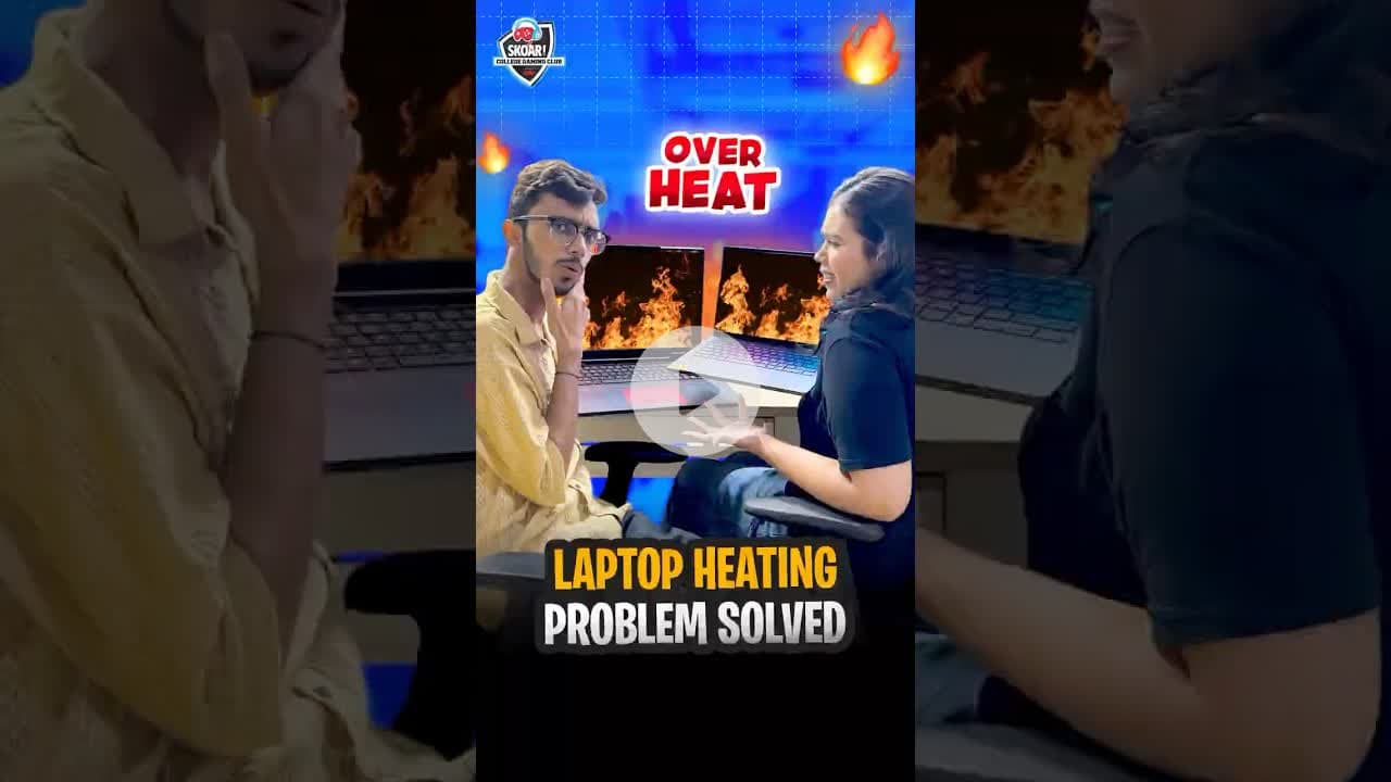 Cool DIY to prevent laptop heating🔥 #shorts #laptop #laptopheating #officelife #office #diy #gaming