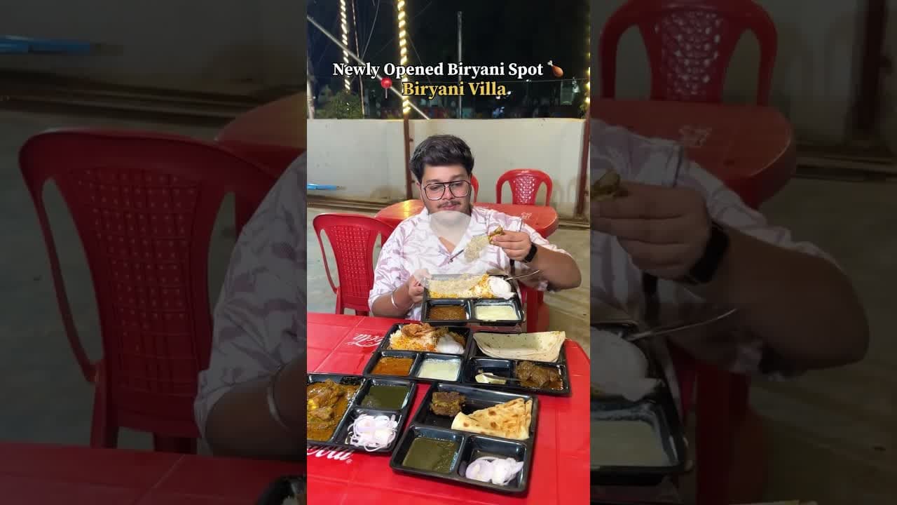 Newest Biryani Spot in Prayagraj🔥🍗 #biryani #prayagraj #ytshorts #shorts