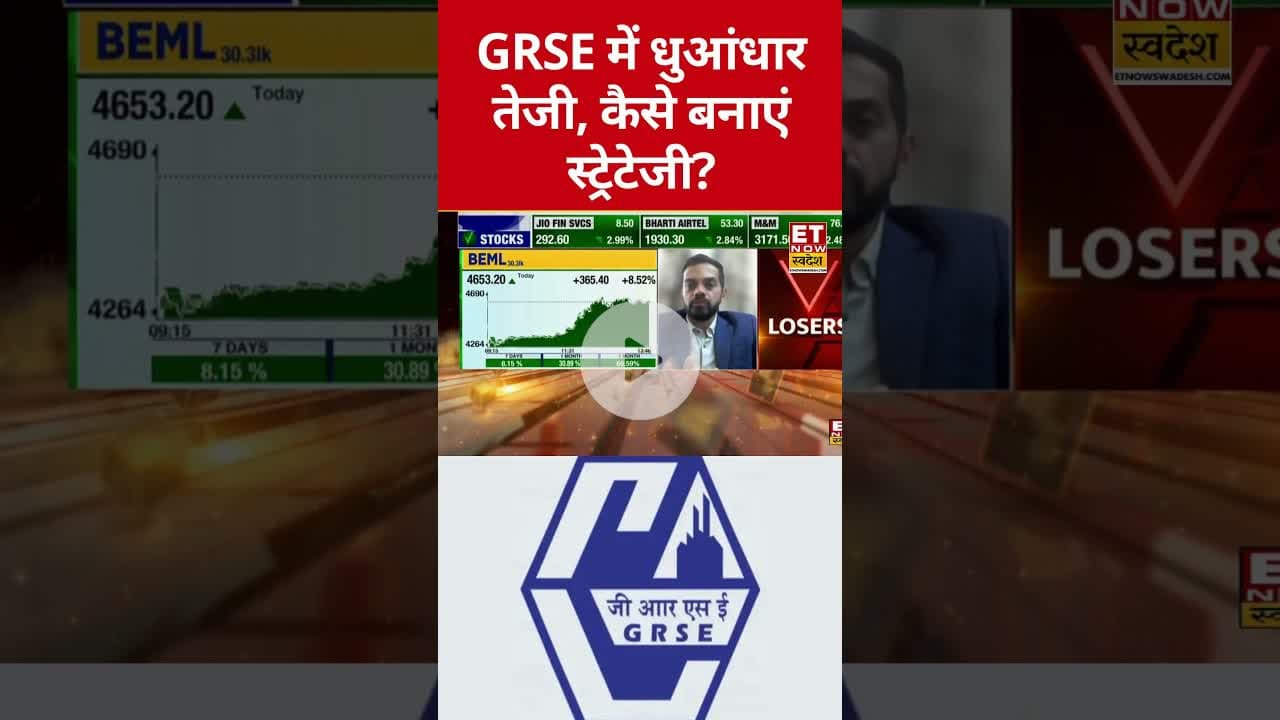 Defence Stock: Garden Reach में आई रौनक! #shorts #grse #stockmarket #etnowswadesh #defencestocks