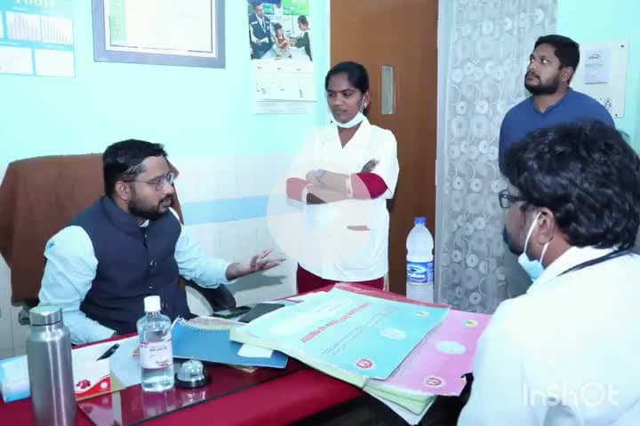 దేవరుప్పుల: దేవురుప్పుల మండల కేంద్రంలో పిహెచ్సి తోపాటు కేజీబీవీ పాఠశాలలను సందర్శించిన జిల్లా కలెక్టర్