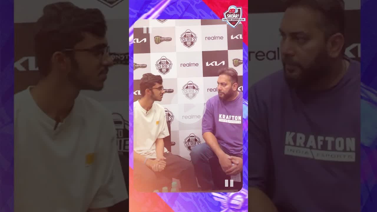 Karan Pathak reveals the future of BGMI India 👀🇮🇳 #bmps2025 #bmps #bgmi #karanpathak #krafton
