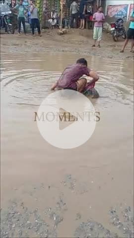 #@ambah road #@Mudiyakheda ki ghatna. @#Kya ho payega kuch ya isi tarah aur bhi #@swiming pool banege☆☆☆☆☆