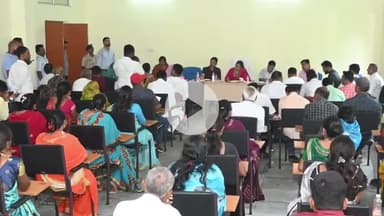 मयूरहंड: चतरा उपायुक्त कीर्तिश्री ने किया मयूरहंड प्रखंड का औचक निरीक्षण