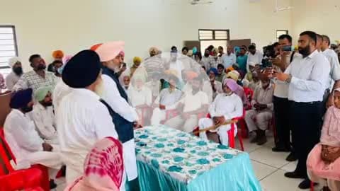 ਦਿੜਬਾ: ਦਿੜਬਾ ਦੇ ਪਿੰਡ ਚੱਠੇ ਨਨਹੇੜਾ ਵਿਖੇ ਹਰਪਾਲ ਚੀਮਾ ਵੱਲੋਂ ਪੰਚਾਇਤ ਘਰ ਅਤੇ ਨਵੀਂ ਸੜਕ ਦਾ ਕੀਤਾ ਗਿਆ ਉਦਘਾਟਨ