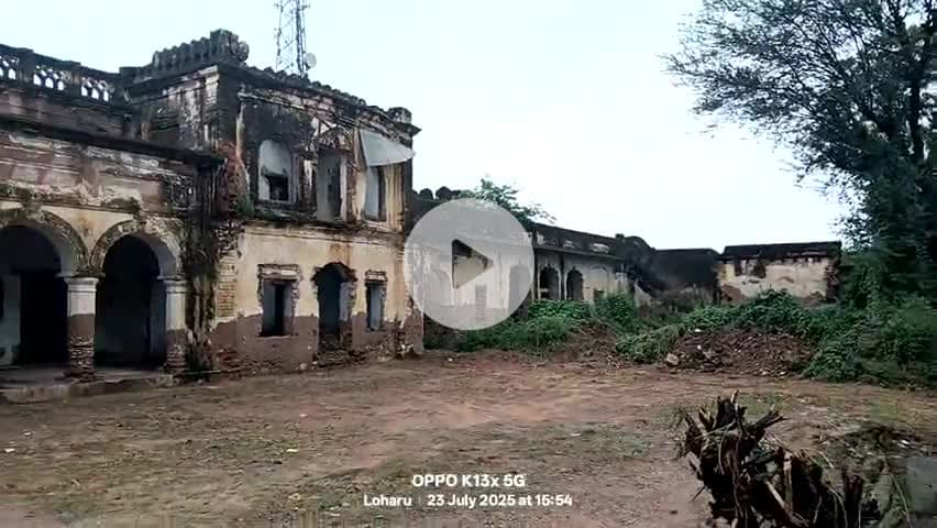 लोहारू: #लोहारू के ऐतिहासिक किला होगा पहले कि तरह सुन्दर प्राचीन जानकारी देखने को मिलेगी #Loharu Fort#