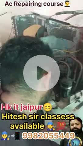 #Ac repairing course👨‍🎓 #Hkitjaipur #Bestcourse #Joinee 👨‍🔧📲9982055449