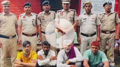 मुलाना: थाना मुलाना में पेड़ चोरी के दो मामलों में पुलिस ने चार आरोपियों को किया गिरफ्तार