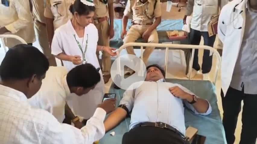 వాంకిడి: రక్తదాన చేయండి ప్రాణ దాతలుగా నిలవండి: ఆసిఫాబాద్ DFO నీరజ్ కుమార్