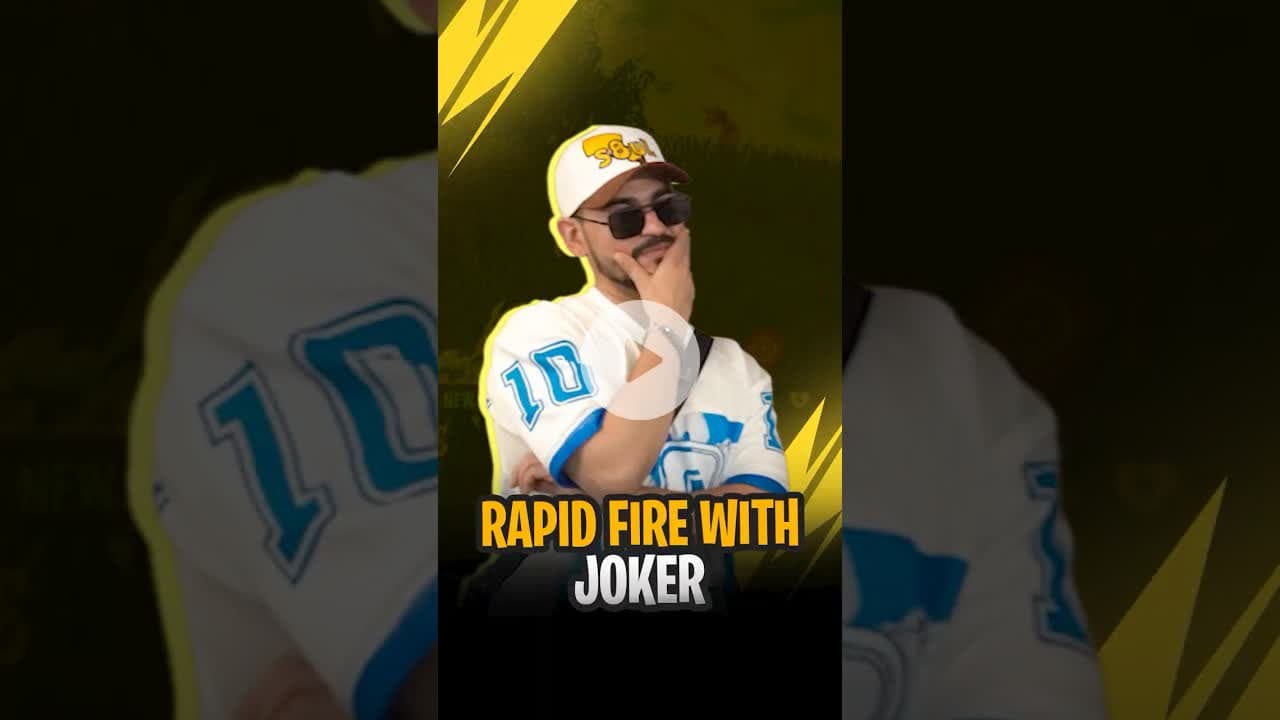 Rapid Fire questions with @Jokerkihavelii 😳 #bgmi #joker #jokerkihaveli #rapidfireshorts #gaming