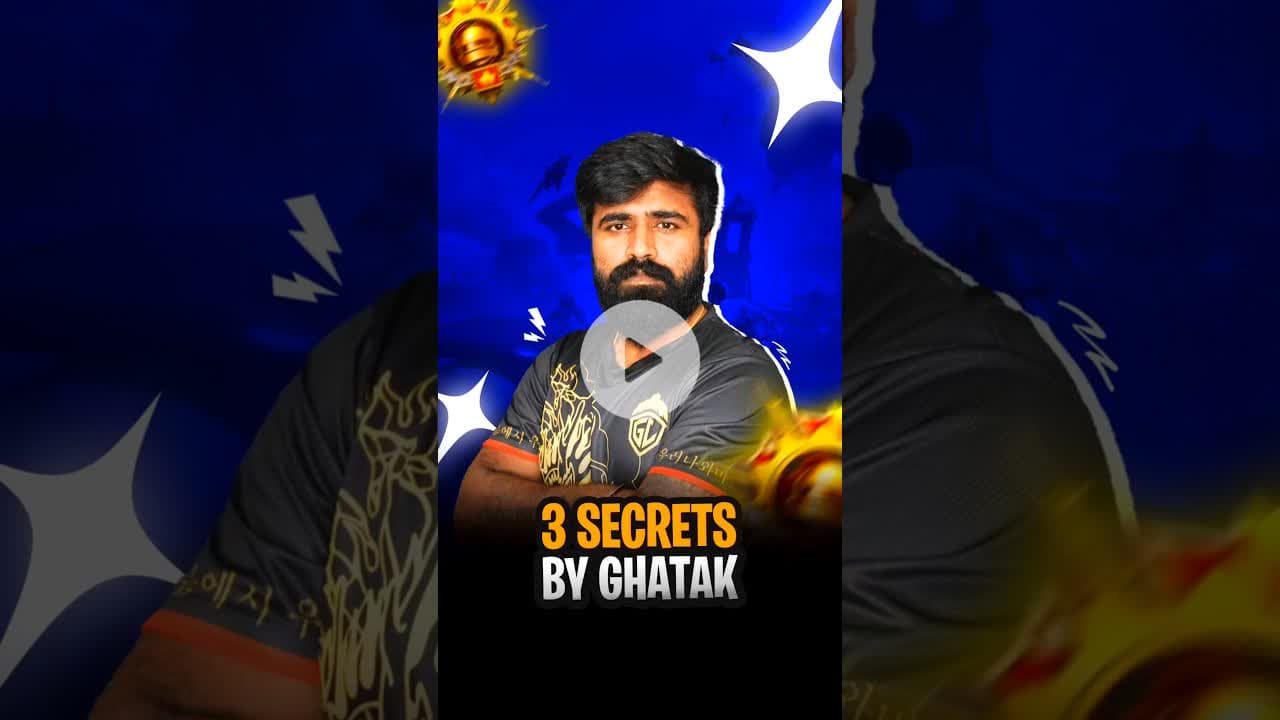 3 Golden Rules by Ghatak 👑🎮 #Ghatak #BGMI #EsportsIndia #BGMIHighlights #BGMIReels #BGMICommunity