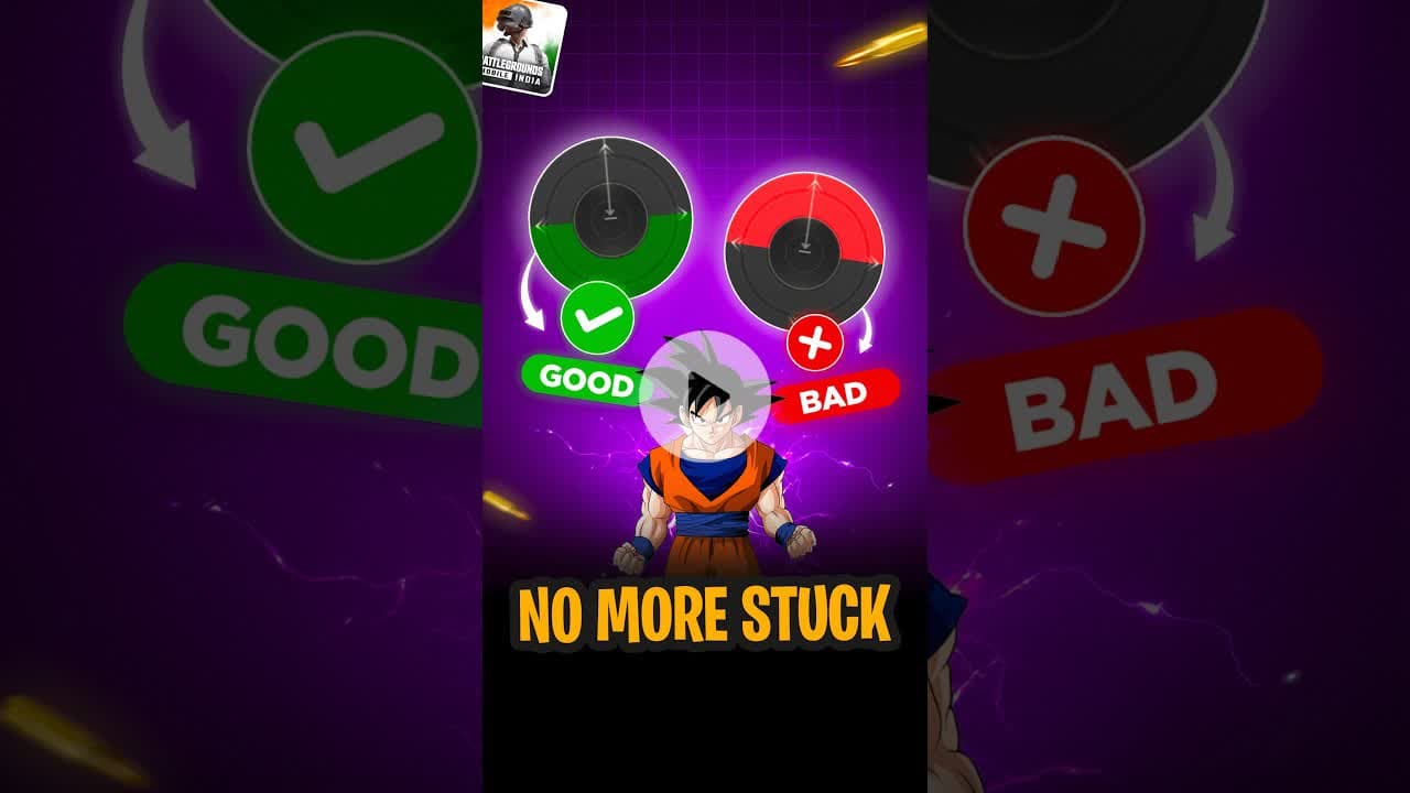 Joystick Stuck Issue in BGMI FIXED! 🚀#BGMI #JoystickProblem #BGMIJoystick #BGMITricks #BGMIFix