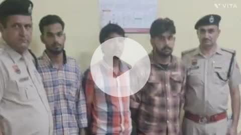 अम्बाला: थाना नग्गल के क्षेत्र में दर्ज #मोटरसाइकिल चोरी के दो मामलों में तीन आरोपी काबू
