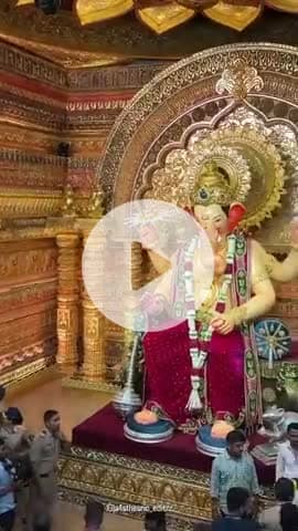 गणपति बप्पा मोरया 🙏 
#लालबाग के राजा का पहला दर्शन और हमारे चैनल का प्रथम विडियो ।
श्री गणेशाय नमः