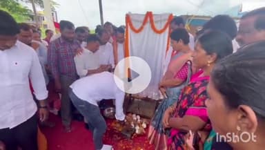 హనుమకొండ: లింగాల ఘన‌పూర్: 2వ డివిజన్లో 1కోటి 50 లక్షల రూపాయలతో బీటీ రోడ్డు పనులకు శంకుస్థాపన చేసిన ఎమ్మెల్యే
