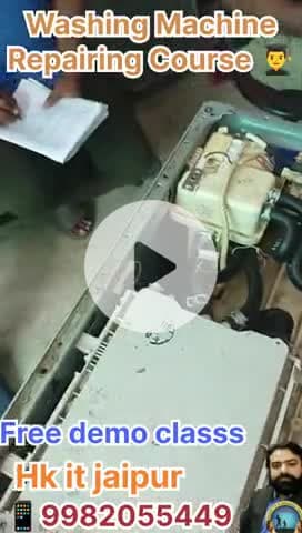 Washing machine repairing course👨🎓 #Hk it jaipur #joinew📲9982055449@