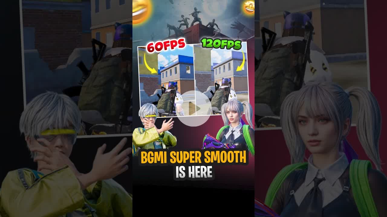 BGMI 4.0 Super Smooth Mode 🔥 120FPS Finally Here!#BGMI #BGMI4Update #BGMI4.0 #BGMISuperSmooth