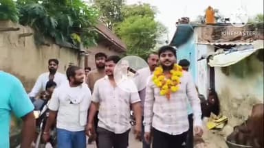 रघुराजनगर नगरी: MPPSC की परीक्षा पास कर DSP विवेक सिंह पहुंचे अपने गांव रिमारी सतना, ग्रामीणों ने किया भव्य स्वागत.#viveksingh #dsp #mp