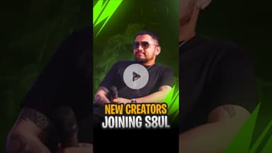 @S8ULSID on S8ul going international in PUBG, Adding new creators 🔥 #soul #s8ul #soulsid #bgmi