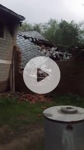mohana village ma kaccha Ghar daha Gaya