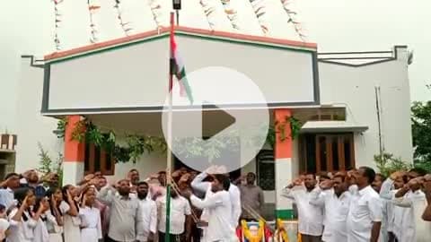 మఖ్తల్: ప్రజా పాలన దినోత్సవం సందర్భంగా మంత్రి వాకిటి శ్రీహరి జాతీయ జెండా ఆవిష్కరణ