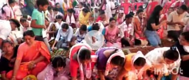 হাজো: আজি মহা-অষ্টমী  হাজো বৰম্বৈ পূজা মণ্ডপত আৰম্ভ সন্ধি পূজা,শতাধিক ভক্তই কৰিলে সন্ধি পূজা