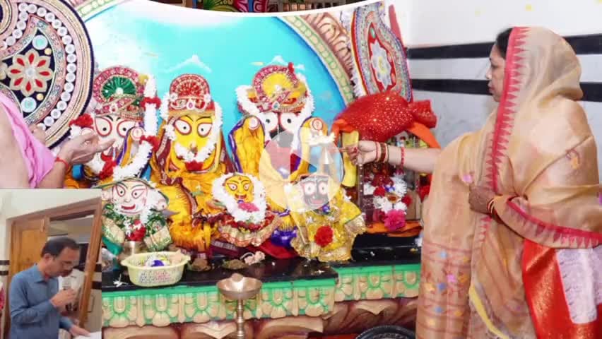कांसाबेल: जगन्नाथ मंदिर दोकड़ा में एकादशी पर्व पर दीपों की जगमगाहट, महाआरती में शामिल हुईं मुख्यमंत्री की धर्मपत्नी कौशल्या साय