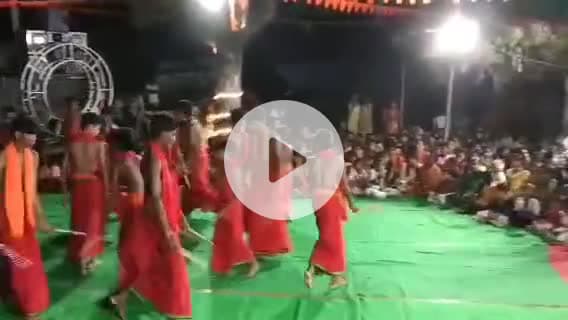 పుల్కల్: మిన్పూర్ గ్రామంలో దుర్గ భవాని నిమజ్జనం భక్తుల కోలాహలం