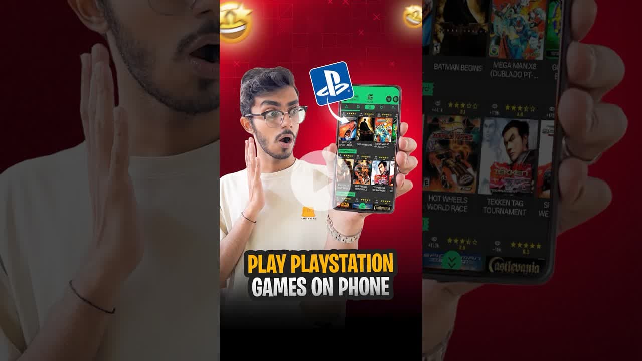 Play playstation games on mobile😳 #playstation #playstationonmobile #igamesps2 #consolegaming