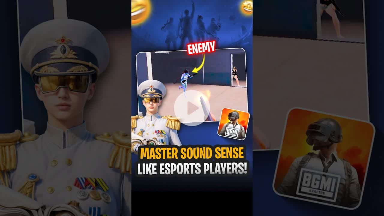 Improve Your Sound Sense#bgmi #battlegroundsmobileindia #bgminewupdate #bgmiwowmode #bgmitips