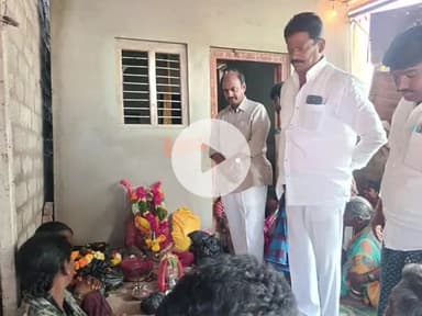 వడ్డేపల్లి: ఇందువాసి గ్రామంలో పలు పార్థివదేహాన్ని లకు పూలమాలవేసి, నివాళులర్పించిన ఎమ్మెల్యే బండ్ల కృష్ణ మోహన్ రెడ్డి
