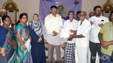 கூத்தாநல்லூர்: தனியார் திருமண மண்டபத்தில் நடைபெற்ற உங்களுடன் ஸ்டாலின் முகாமினை ஆட்சியர் ஆய்வு