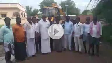 వడ్డేపల్లి: రోడ్డు పాడు చేసిన కాంట్రాక్టర్ పై చర్యలు తీసుకోవాలని పైపాడు గ్రామస్తులు ఆవేదన