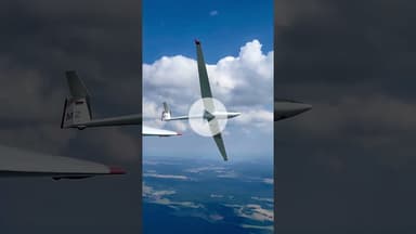 दुनिया का सबसे हल्का Sailplane | Lightest Glider in the World |  #facts #aircraft #sciencefacts