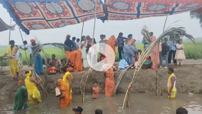 धूमधाम के साथ छठ पूजा का समापन