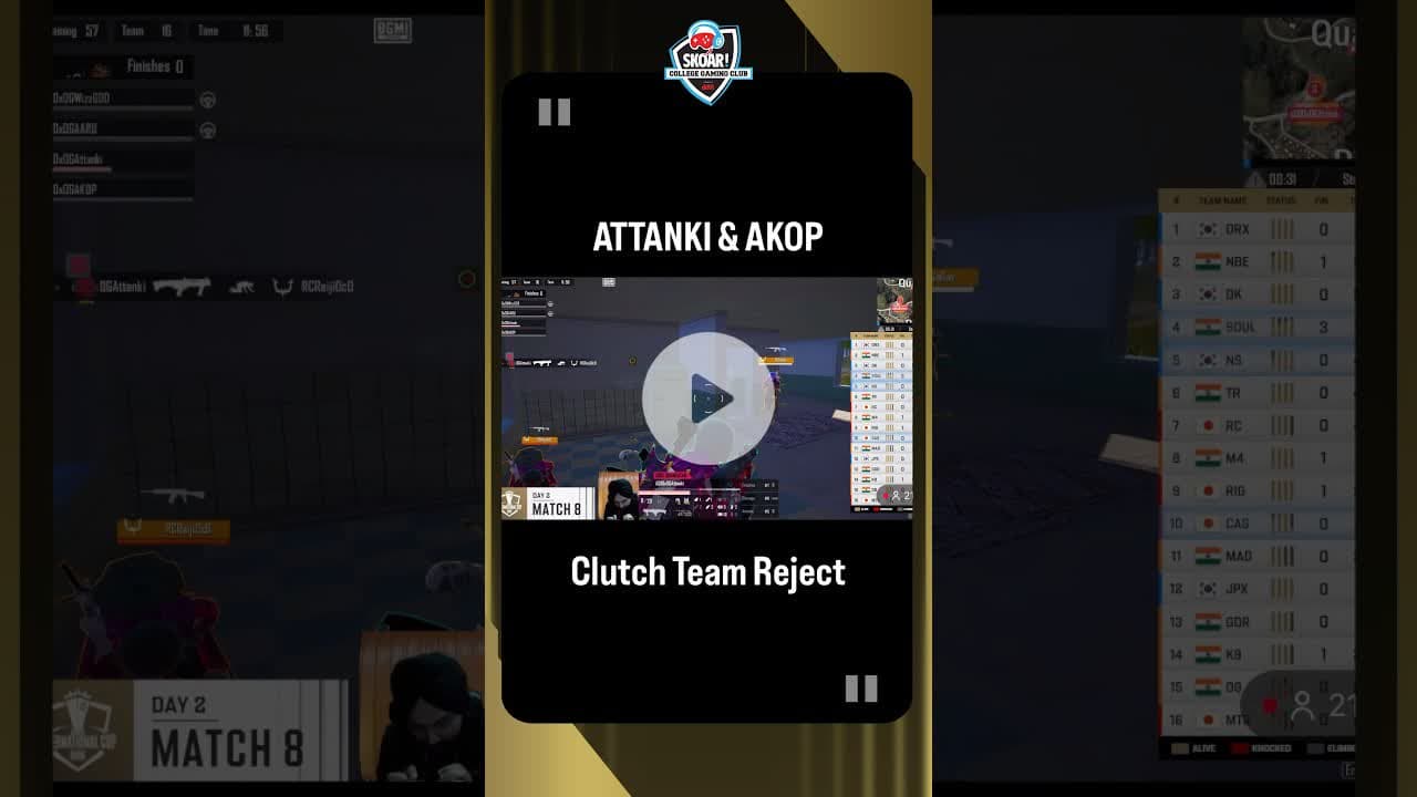 Attanki & Akop INSANE Clutch vs Team REJECT 🔥#BMIC2025 #BMICDelhi #Attanki #Akop #TeamReject