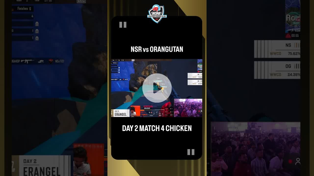 NSR Took Down Orangutan 💥#BMIC2025 #NongshimRedForce #Orangutan #BMICHighlights #BMICDay2 #BGMI