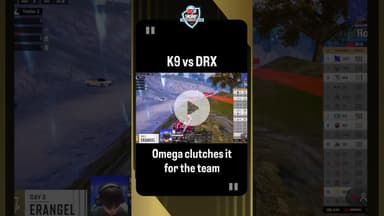 Omega’s INSANE Finish on DRX 😳#BMIC2025 #K9Esports #DRX #Omega #BMICHighlights #BMICDelhi #BGMI