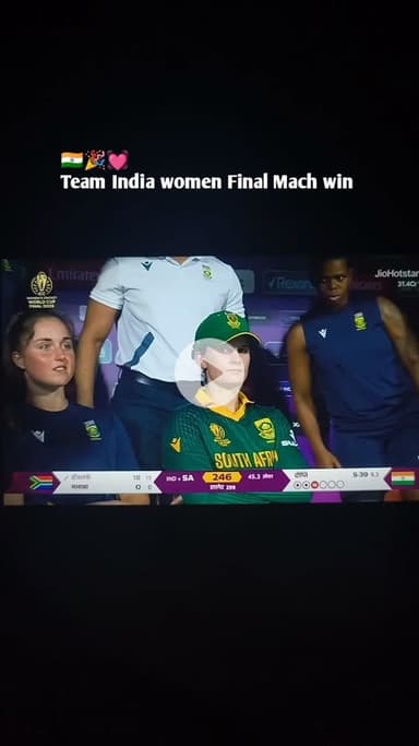 congretulations indian women team 2-11-2025 India vs south africa #india #win #women #indian #cricketers #ckk60