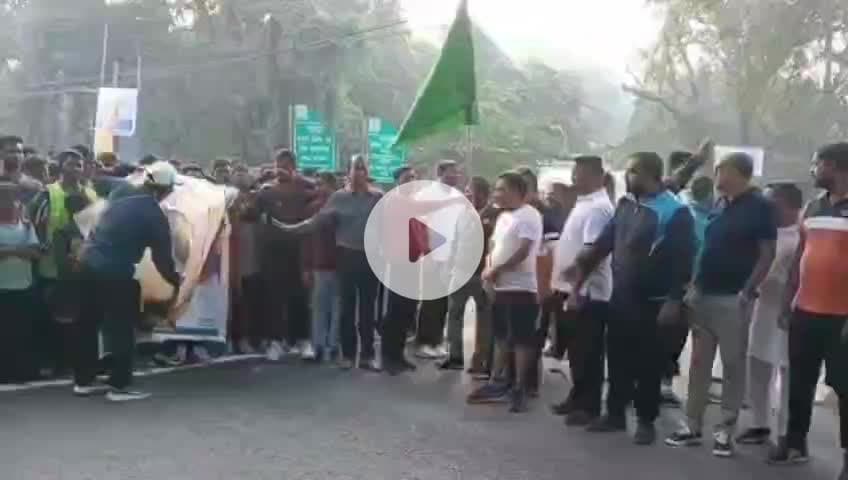 पाकुड़: रन फॉर झारखंड एकता, प्रगति और गर्व की दौड़ में पाकुड़ सिद्धू कान्हू पार्क में उमड़ा उत्साह #Run #for #jharkhand #pakur