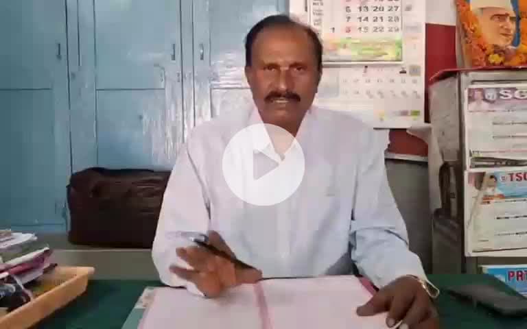 మానవపాడ్: బొంకూరు ప్రభుత్వ పాఠశాలను సందర్శించిన మండల విద్యాధికారి శివప్రసాద్
