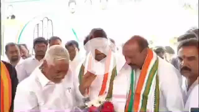 ఇబ్రహీంపట్నం: జిల్లా కాంగ్రెస్ అధ్యక్షులుగా నియమితులైన నందయ్యకు అభినందన సభ:పాల్గొన్న మంత్రి లక్ష్మణ్ కుమార్, మాజీ మంత్రి జీవన్ రెడ్డి