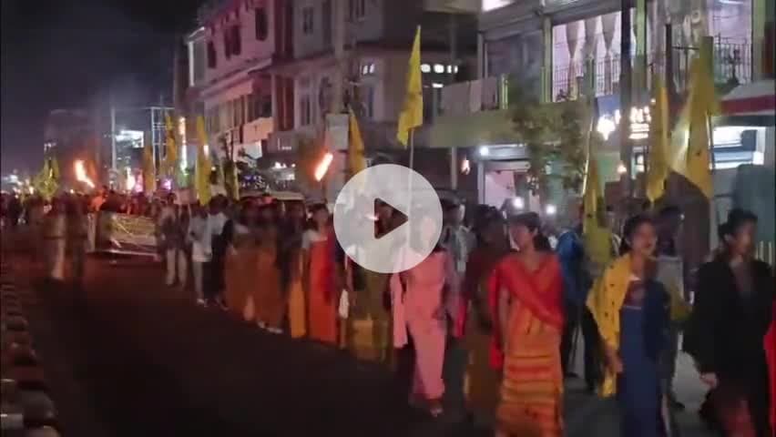 কোকৰাঝাৰ ভাগ: ছয় জনগোষ্ঠীক জনজাতিকৰণ কৰাৰ বিৰূদ্ধে ABSU ৰ নেতৃত্বত কোকৰাঝাৰ চহৰত বৃহৎ জোৰ সমদল
