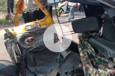 ಕಾಪು: ಉಚ್ಚಿಲದಲ್ಲಿ ಆಟೋ ರಿಕ್ಷಾ ಮತ್ತು ಕಾರು ಮಧ್ಯ ಬೀಕರ ಅಪಘಾತ ಆಟೋ ಚಾಲಕನಿಗೆ ಗಾಯ
