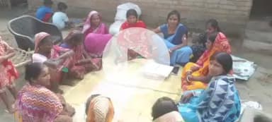 महेशपुर: शहरग्राम में जलसहिया ने ग्राम सभा में ग्रामीणों को किया गया कचरा प्रबंधन पर जागरूक #grampanchyat