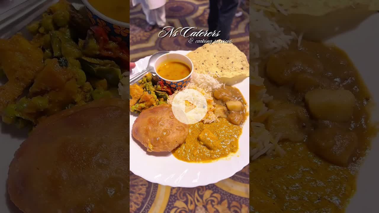 Best Catering Service by N.S Caterers😍 #ytshorts #prayagraj #catering #caterers