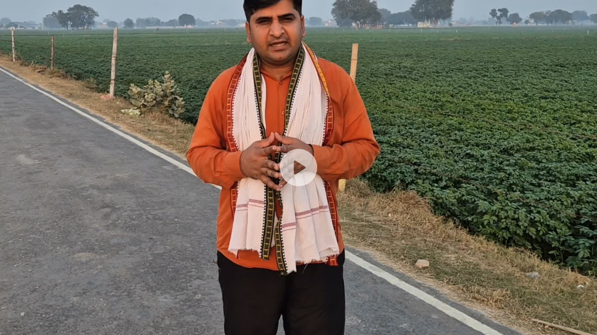 स्वदेशी दिवस पर बृज में प्राकृतिक खेती,देशी बीज संरक्षण,गौ सेवा, ग्रामीण स्वावलम्बन आदि के लिए गोपाल जन #जागरुकता अभियान