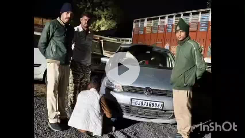 जीरन: जीरन पुलिस ने फोरलेन हाईवे पर 100 किलो डोडाचूरा किया जब्त, लग्जरी कार के साथ एक तस्कर गिरफ्तार