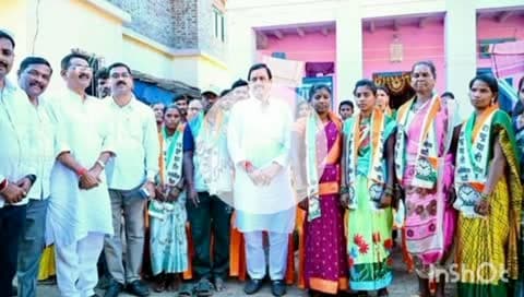 मुरुड: मुरुड येथील राजपुरी ग्रामपंचायत आदिवासीवाडी येथील ग्रामस्थांचा राष्ट्रवादी काँग्रेस पक्षात प्रवेश